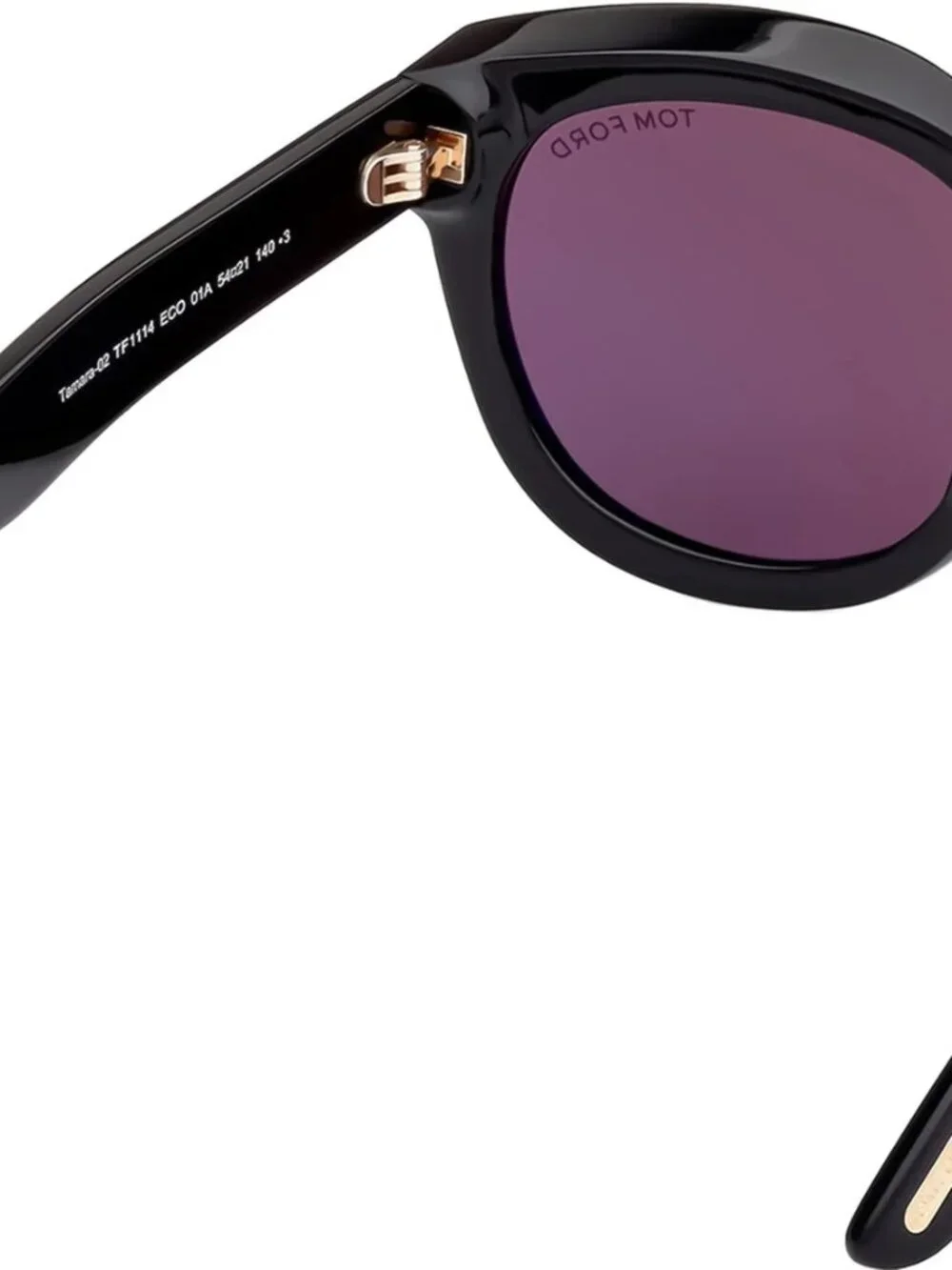 TOM FORD TAMARA-02 TF1114 01A BLACK GREY AUTHENTIC SUNGLASSES